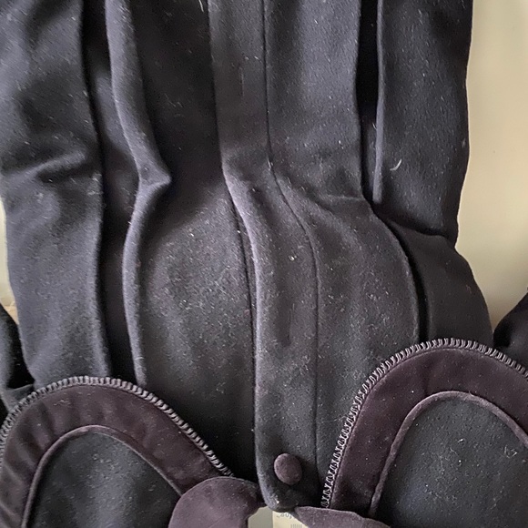 Cactus Flower Black Floral Print Dress- XL - Picture 6 of 6